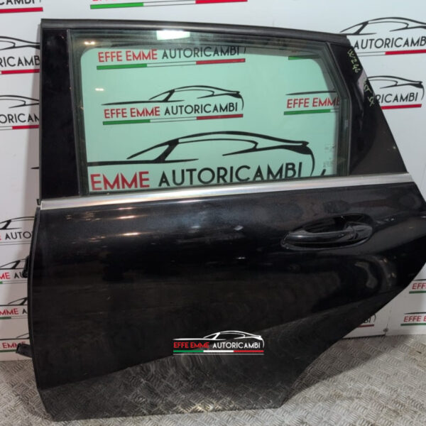 PORTIERA POSTERIORE SINISTRA MERCEDES CLASSE B W246 COLORE NERO