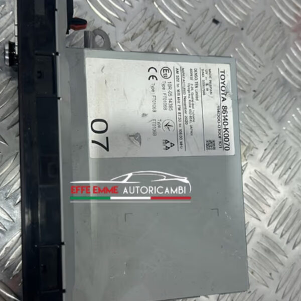STEREO NAVIGATORE MONITOR TOYOTA YARIS HYBRID 2017/2023