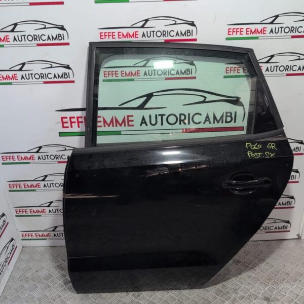 PORTA POSTERIORE SINISTRA POLO 6R COLORE NERO
