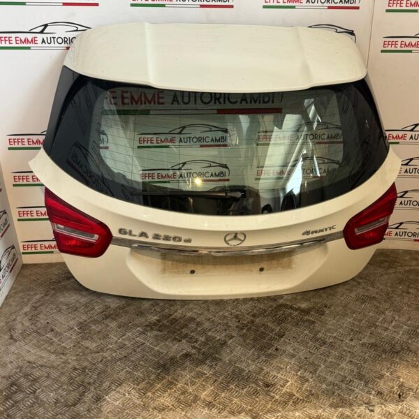 PORTELLONE POSTERIORE MERCEDES GLA X156 COLORE BIANCO COMPLETO