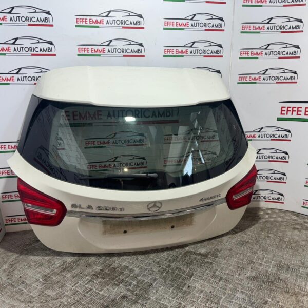 PORTELLONE POSTERIORE MERCEDES GLA X156 COLORE BIANCO COMPLETO