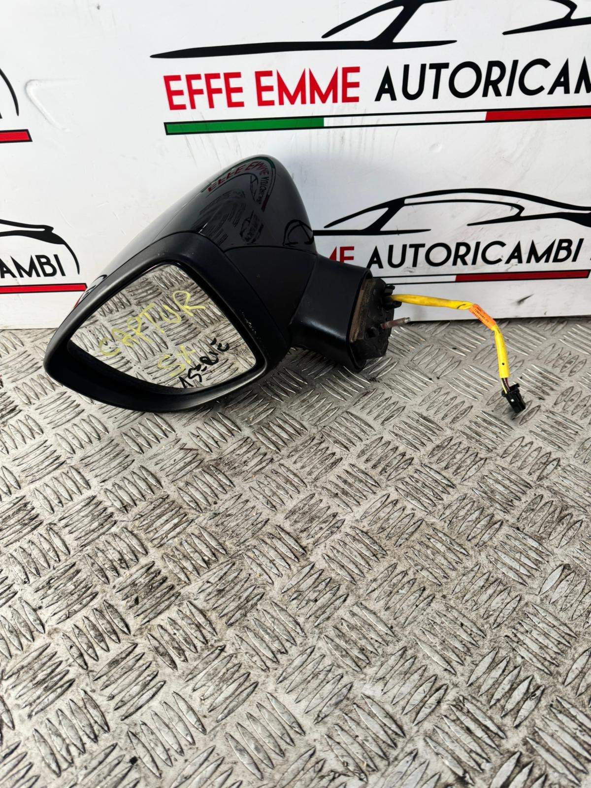 SPECCHIETTO SINISTRO RENAULT CAPTUR PRIMA SERIE con freccia elettrico 11 pin