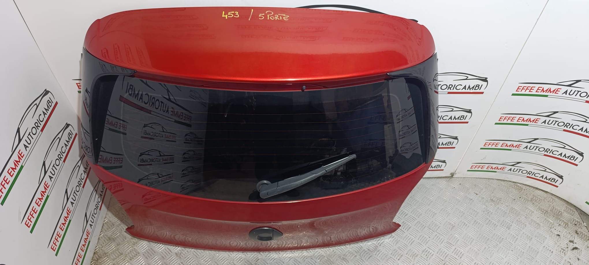 PORTELLONE SINISTRO SMART 453 – 5 PORTE VETRO FUMÉ BORDEAUX