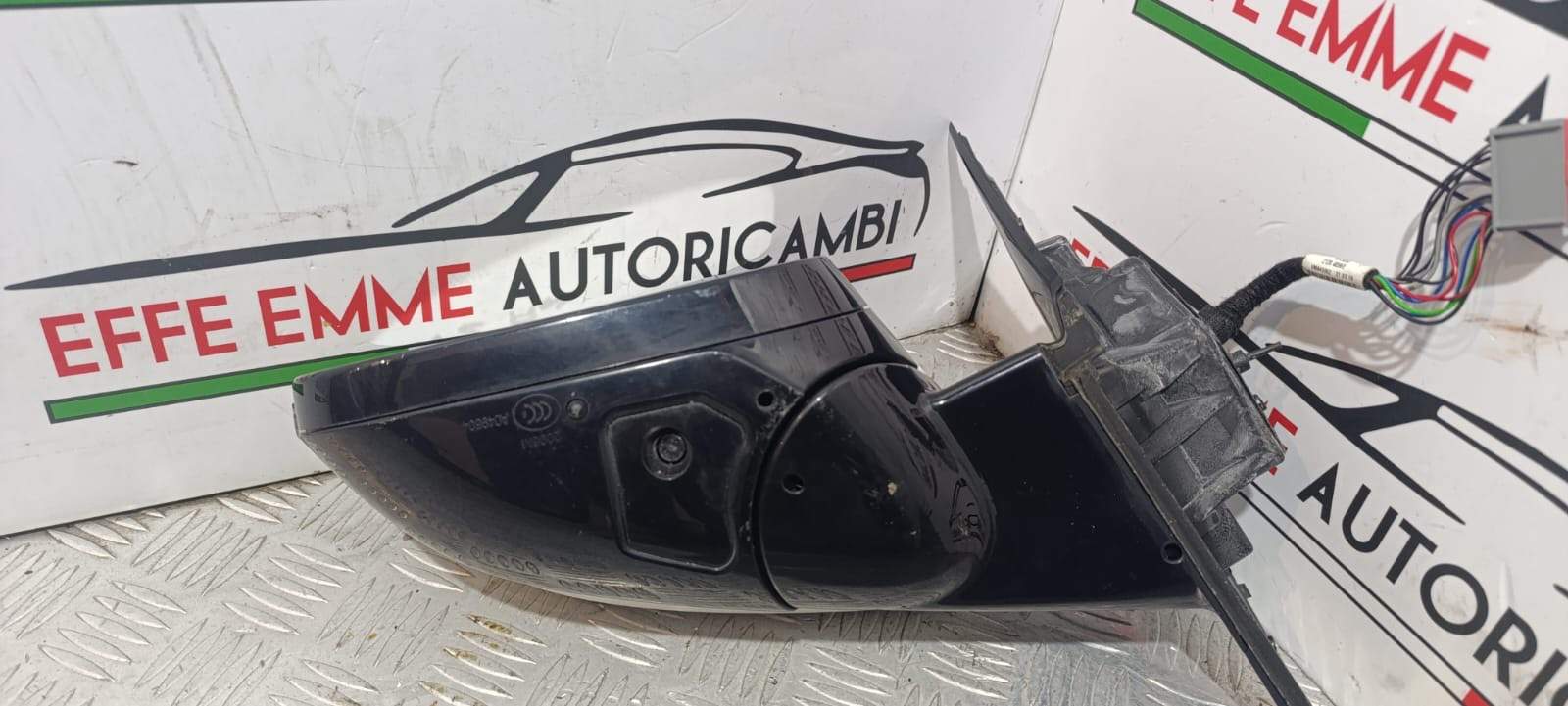 SPECCHIETTO SX JAGUAR XE ANNO 2020 BIANCO 12 PIN CON LUCE CORTESIA