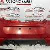 PARAURTI POSTERIORE SMART 453 5 porte Brabus doppio scarico si vende solo completo colore rosso bordeaux