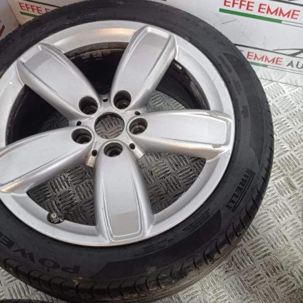 CERCHI E GOMME MINI COOPER SERIE F 225 45 17 DOT 02/25 GOMME AL 50%