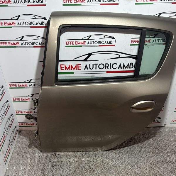 PORTA POSTERIORE SINISTRA SX DACIA SANDERO 2015 BRONZO