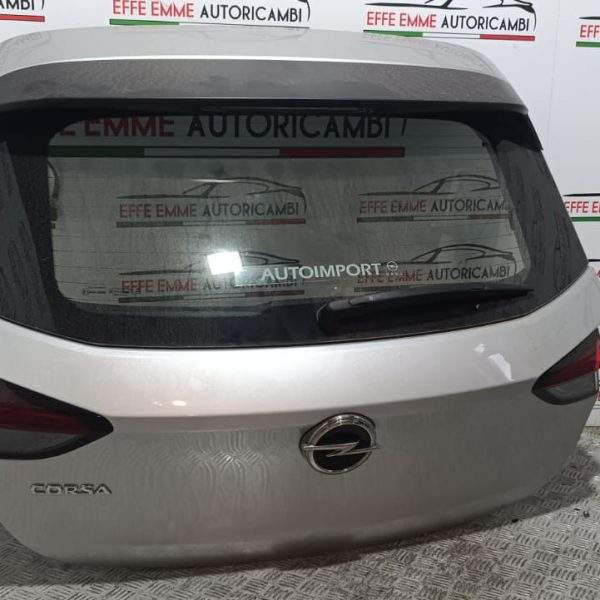 PORTELLONE POSTERIORE OPEL CORSA F 1.5 HDI SIGLA YH01 COLORE GRIGIO