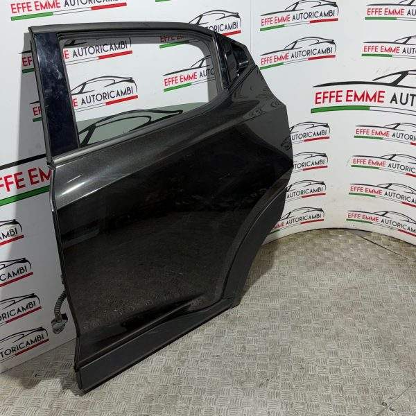 PORTA PORTIERA SPORTELLO NISSAN JUKE F16 POSTERIORE SINISTRA SX COLORE NERO COMPLETA DI MANIGLIA ALZAVETRO MODONATURA
