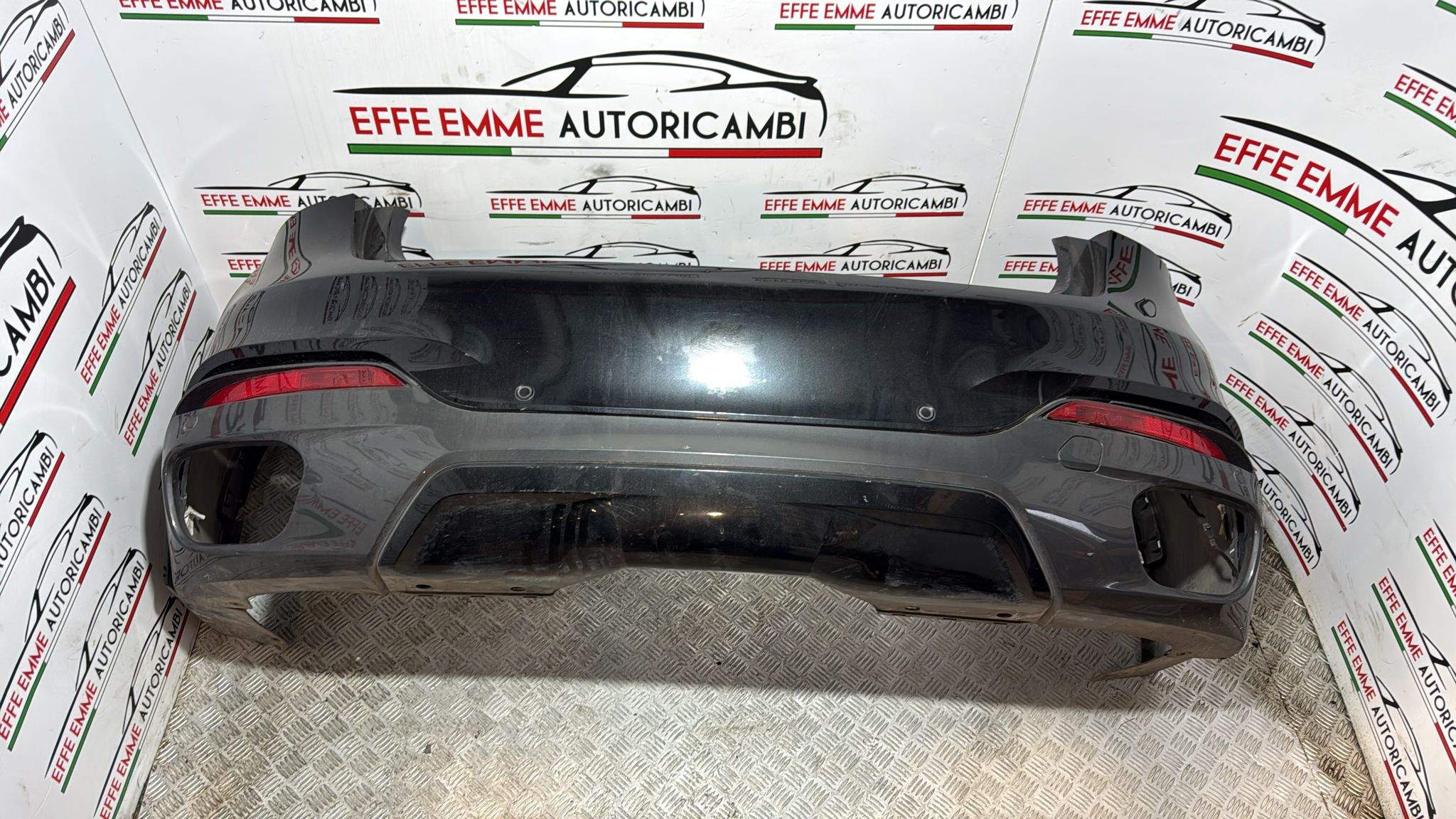 PARAURTI POSTERIORE BMW X6 F16 MSPORT COLORE NERO