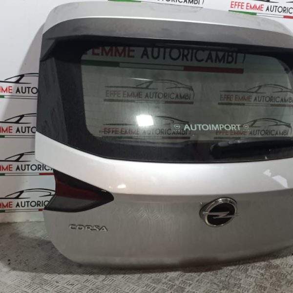 PORTELLONE POSTERIORE OPEL CORSA F 1.5 HDI SIGLA YH01 COLORE GRIGIO