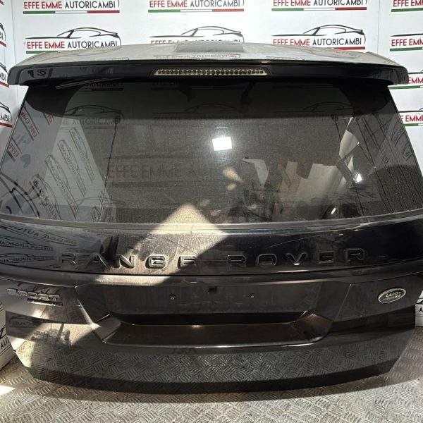 PORTELLONE RANGE ROVER SPORT NERO COMPLETO DI LUNOTTO SERRATURA E MANIGLIA