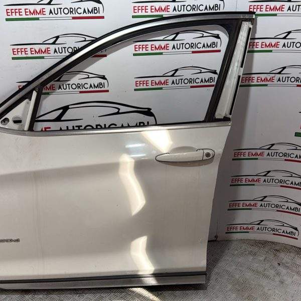 PORTA SPORTELLO PORTIERA ANTERIORE SX SINISTRA BMW X4 F26 COLORE BIANCO PASTELLO