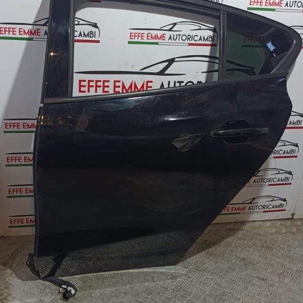 PORTA PORTIERA SPORTELLO FORD FOCUS MK4,5 POSTERIORE SINISTRA SX COLORE NERO