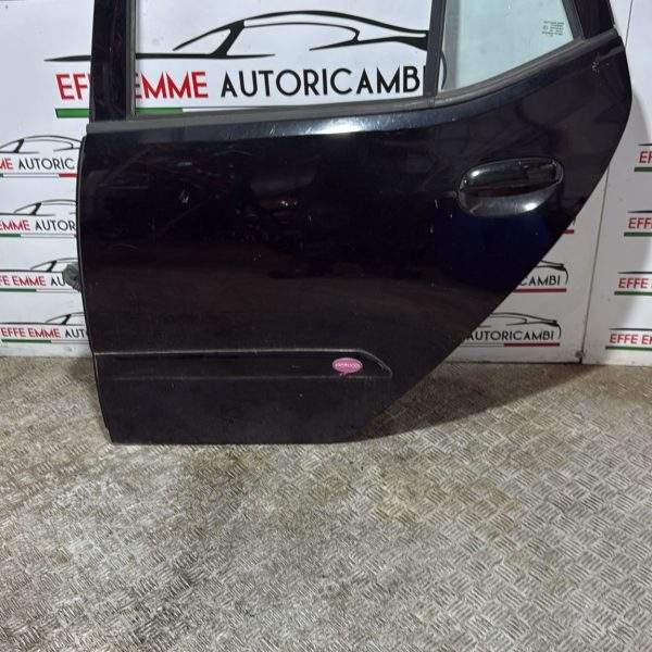 PORTA PORTIERA SPORTELLO POSTERIORE SINISTRA SX HYUNDAI I10 COLORE NERO