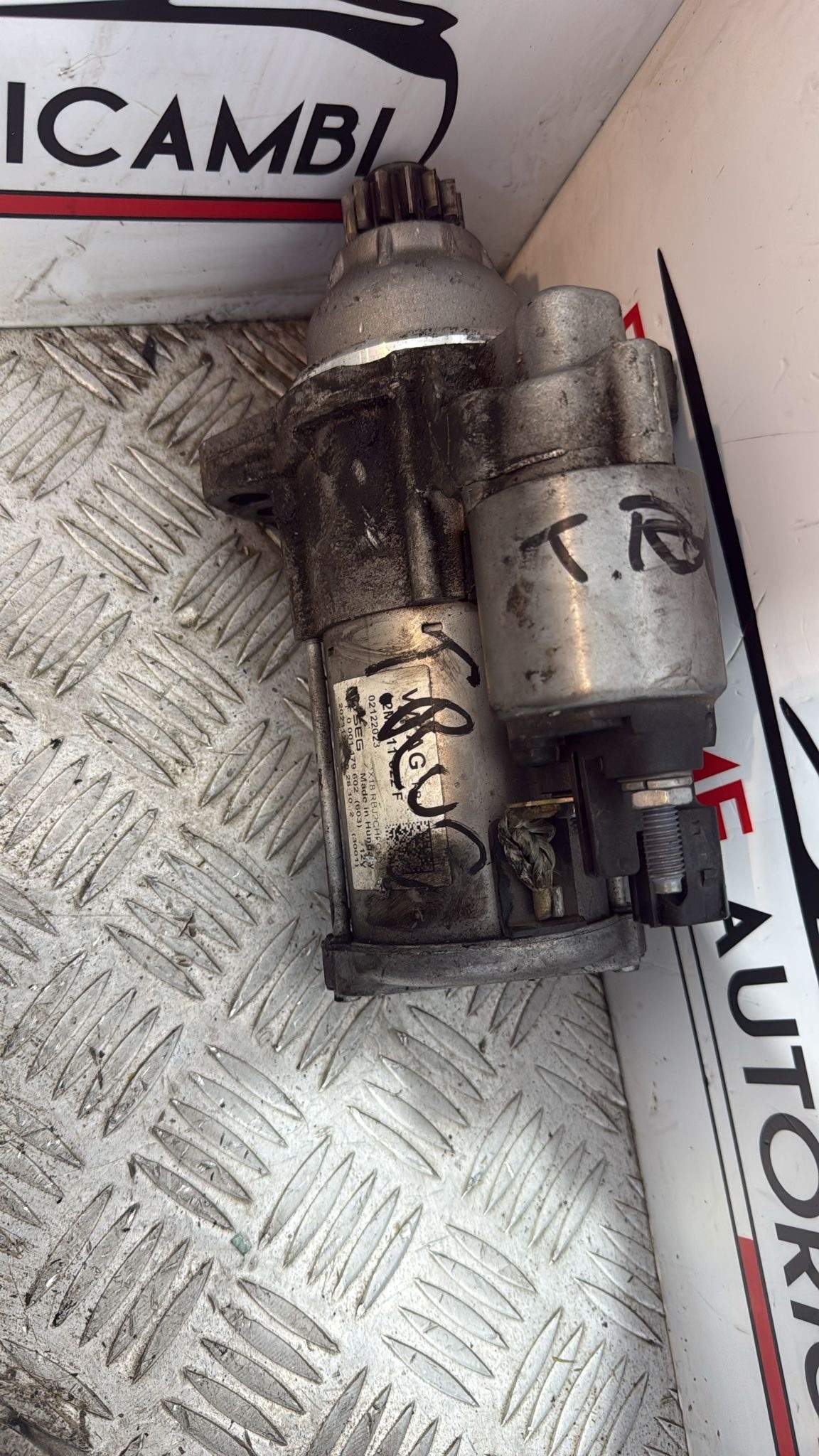 MOTORINO AVVIAMENTO VOLKSWAGEN SKODA SEAT 1.0 TB sigla DLAA