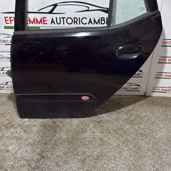 PORTA PORTIERA SPORTELLO POSTERIORE SINISTRA SX HYUNDAI I10 COLORE NERO