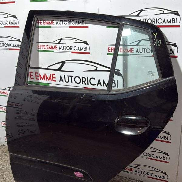 PORTA PORTIERA SPORTELLO POSTERIORE SINISTRA SX HYUNDAI I10 COLORE NERO