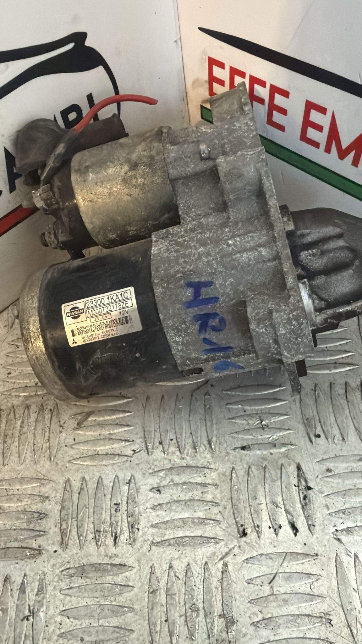 MOTORINO AVVIAMENTO NISSAN RENAULT 1.6 benzina SIGLA MOTORE HR16