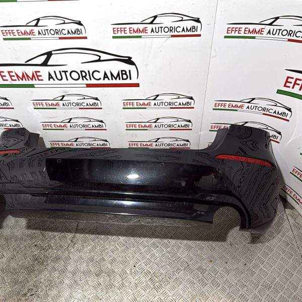 PARAURTI POSTERIORE BMW SERIE 1 F40 COLORE NERO DOPPIO SCARICO MSPORT