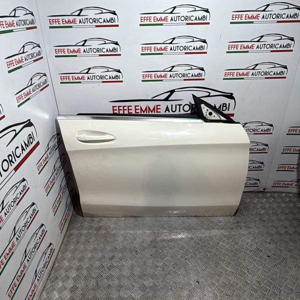 PORTA PORTIERA SPORTELLO ANTERIORE DESTRA DX MERCEDES CLA W117 COLORE BIANCO
