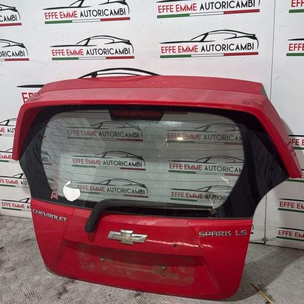 PORTELLONE POSTERIORE CHEVROLET SPARK COLORE ROSSO