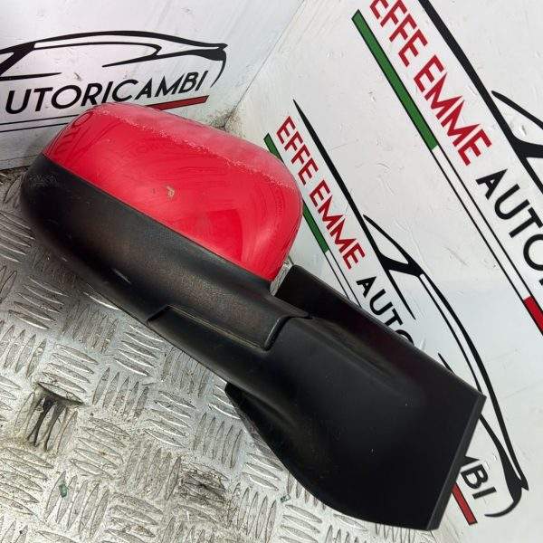 SPECCHIO DX DESTRO CHEVROLET SPARK COLORE ROSSO ELETTRICO