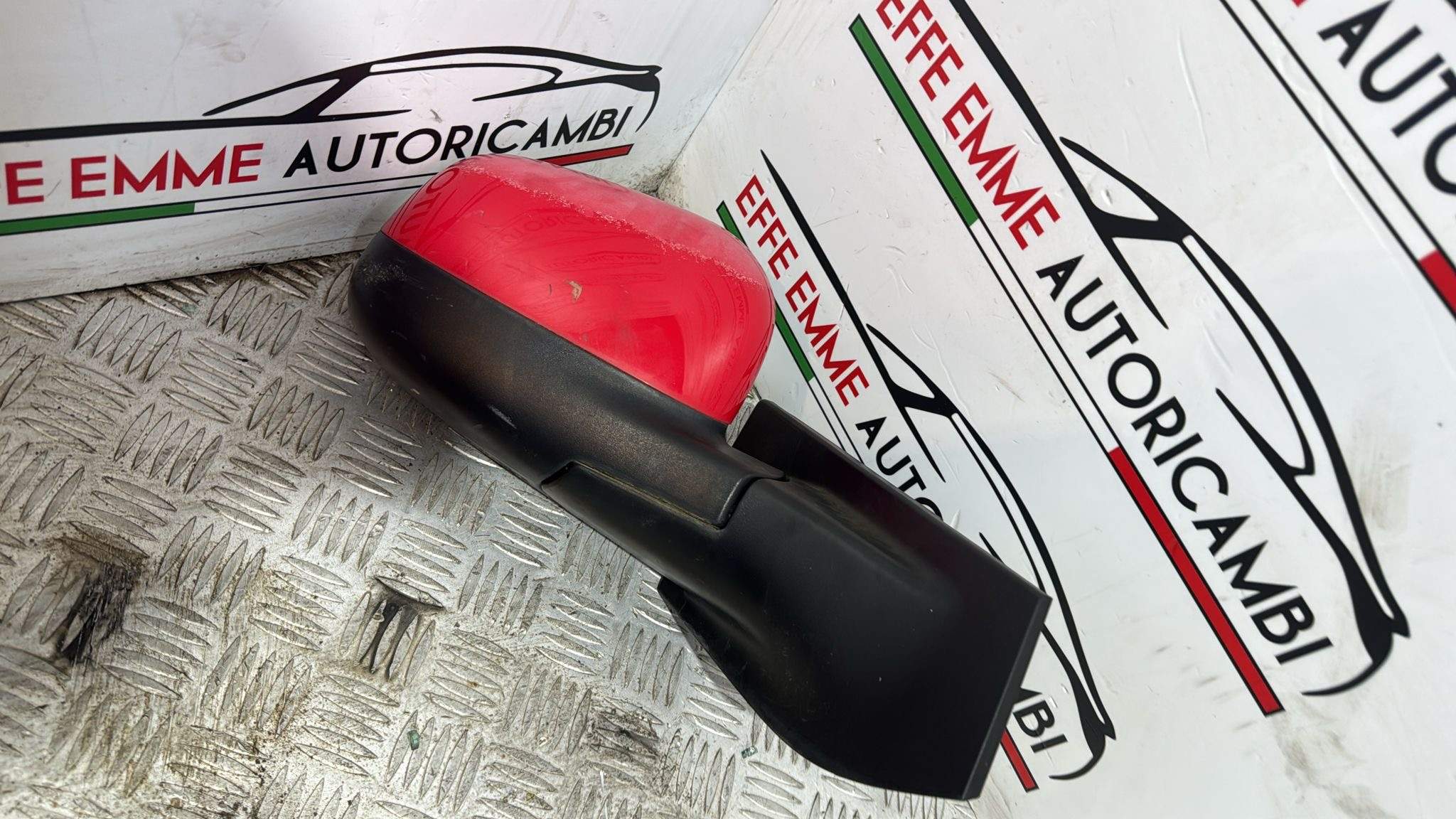SPECCHIO DX DESTRO CHEVROLET SPARK COLORE ROSSO ELETTRICO