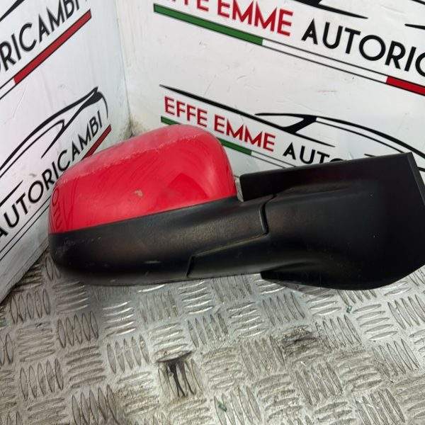SPECCHIO DX DESTRO CHEVROLET SPARK COLORE ROSSO ELETTRICO