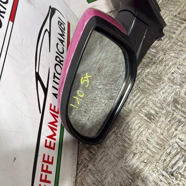 SPECCHIETTO SPECCHIO SINISTRO SX HYUNDAI I10 16 PIN ROSA PINK MANUALE
