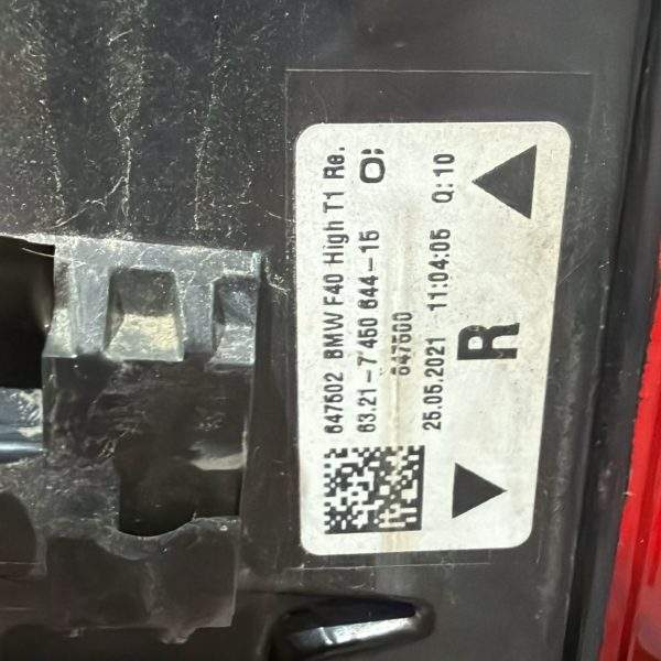 STOP ESTERNO DESTRO DX BMW F40
