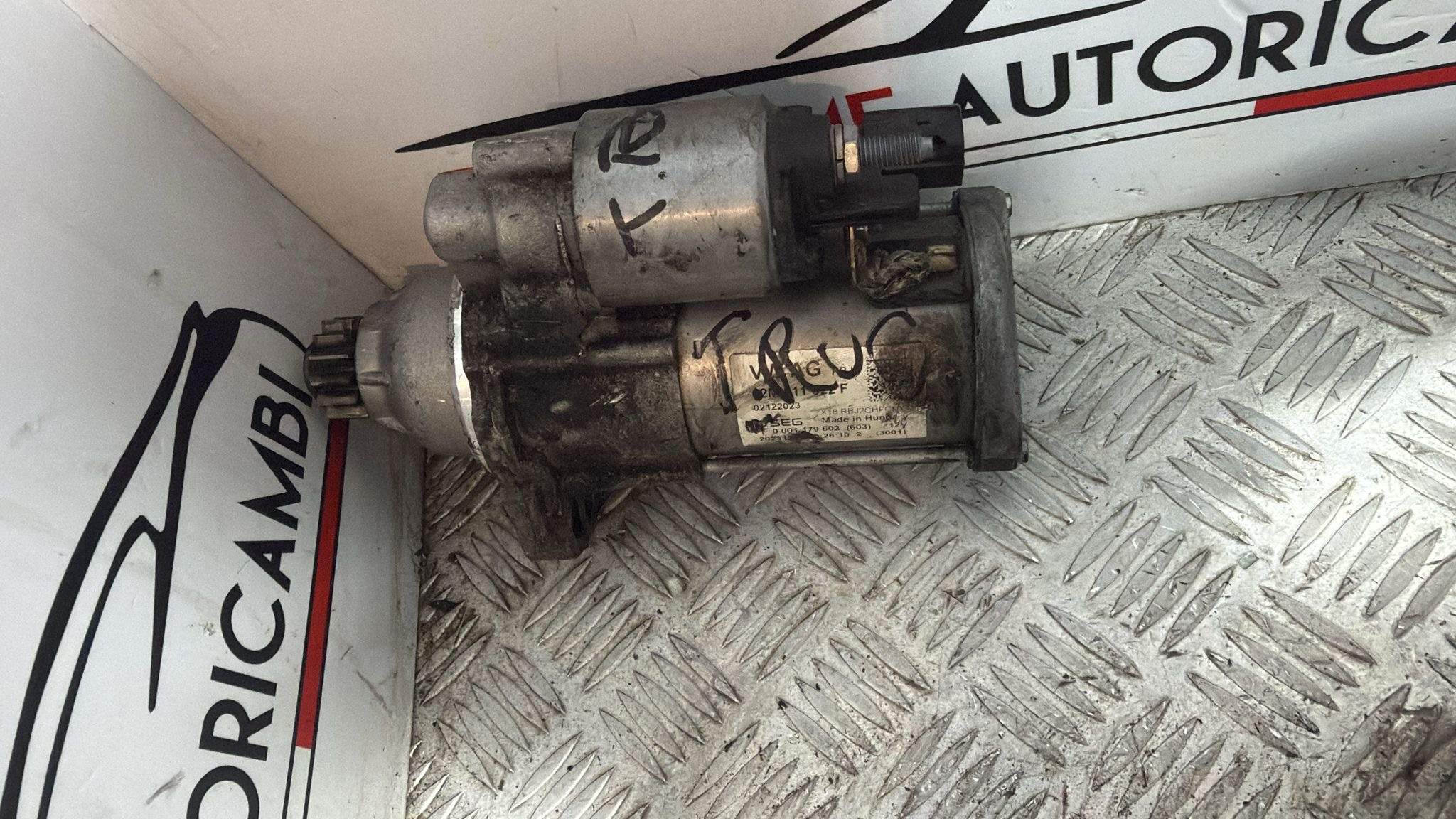 MOTORINO AVVIAMENTO VOLKSWAGEN SKODA SEAT 1.0 TB sigla DLAA