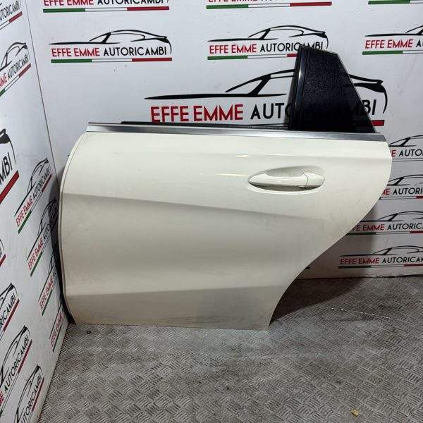 PORTA PORTIERA SPORTELLO POSTERIORE SINISTRA SX MERCEDES CLA W117 COLORE BIANCO