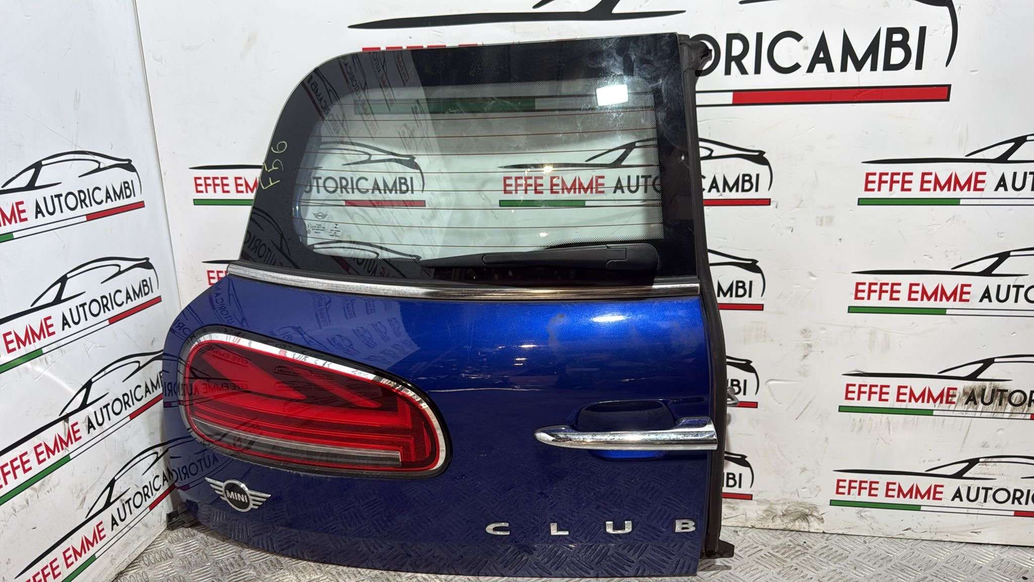 PORTA SPORTELLONE BAULE POSTERIORE SINISTRO MINI CLUBMAN F54 COLORE BLU B625