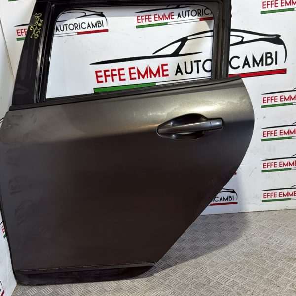 PORTA PORTIERA SPORTELLO PEUGEOT 2008 POSTERIORE SINISTRA SX anno 2015 colore antracite