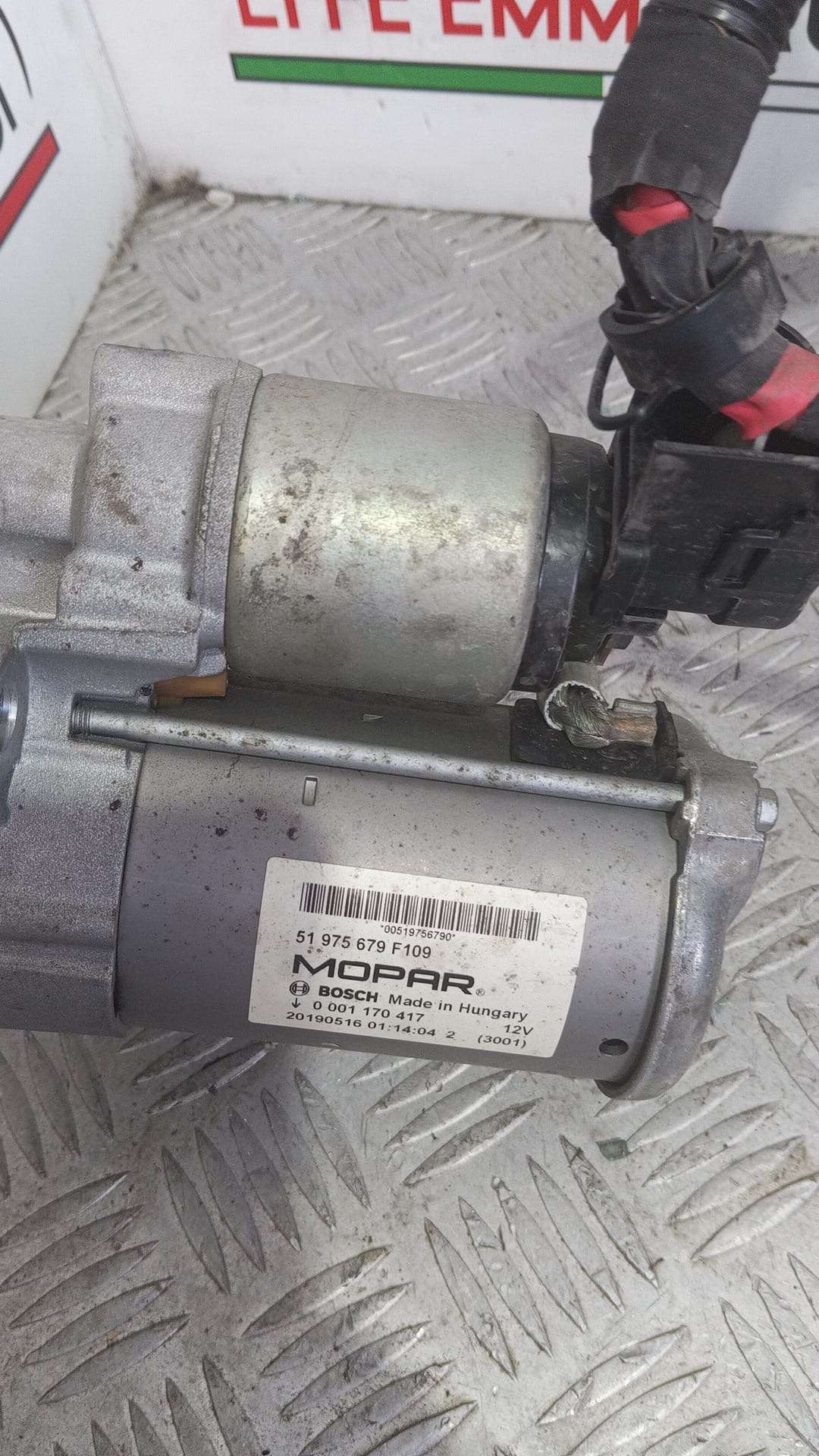MOTORINO AVVIAMENTO FIAT 500 X MOPAR SIGLA 55282151 1.0 TB