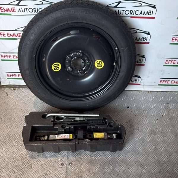 RUOTINO DI SCORTA BMW F45 17”COMPLETA DI CRICK