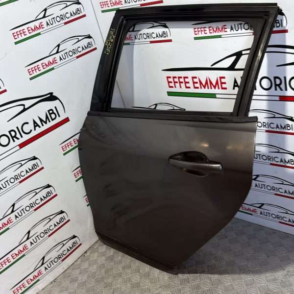 PORTA PORTIERA SPORTELLO PEUGEOT 2008 POSTERIORE SINISTRA SX anno 2015 colore antracite