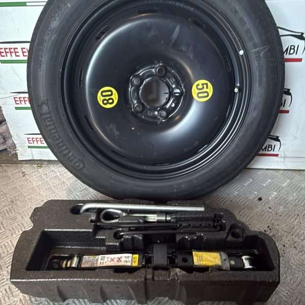 RUOTINO DI SCORTA BMW F45 17”COMPLETA DI CRICK
