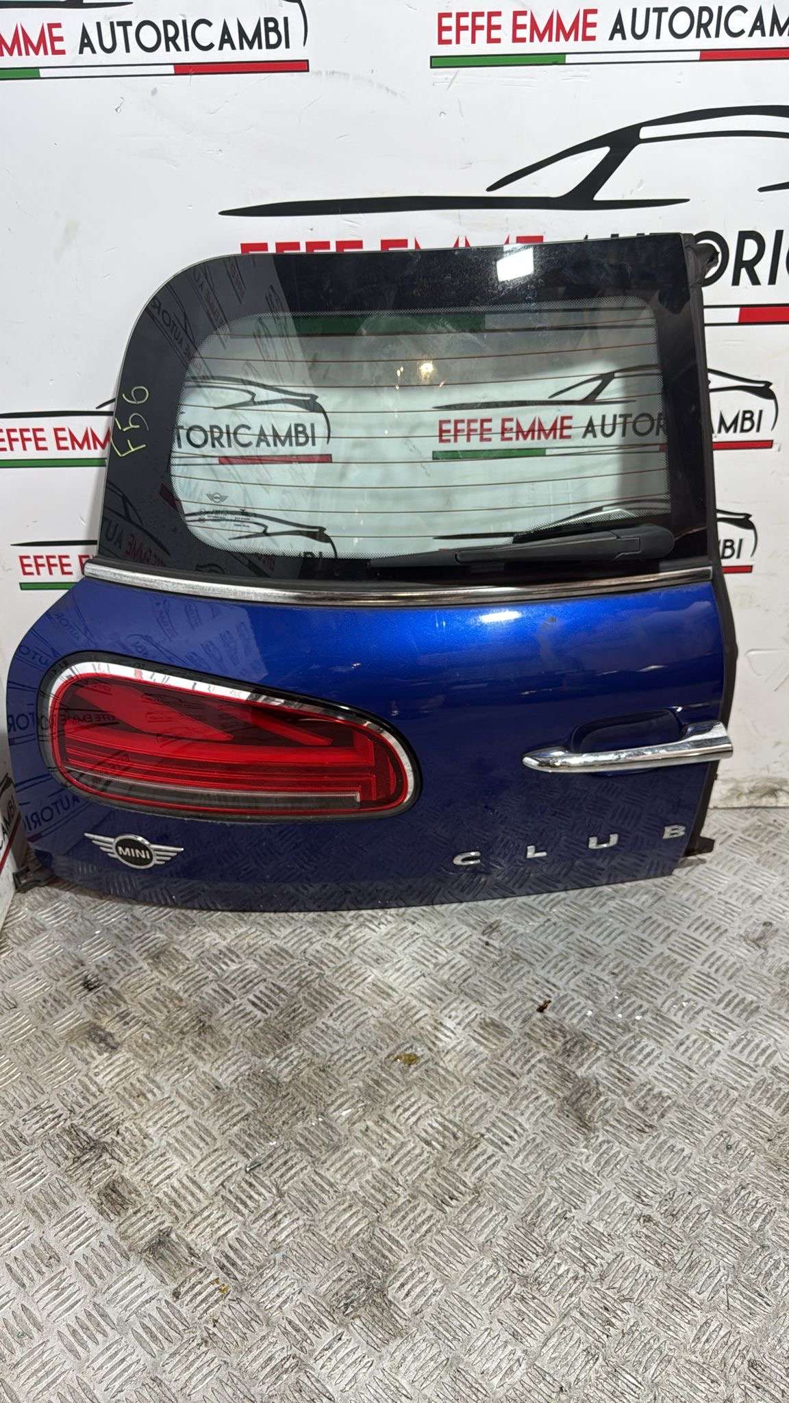 PORTA SPORTELLONE BAULE POSTERIORE SINISTRO MINI CLUBMAN F54 COLORE BLU B625