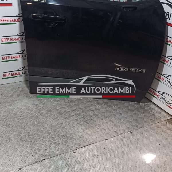 PORTA PORTIERA SPORTELLO JEEP RENEGADE ANTERIORE DESTRA DX COLORE NERO