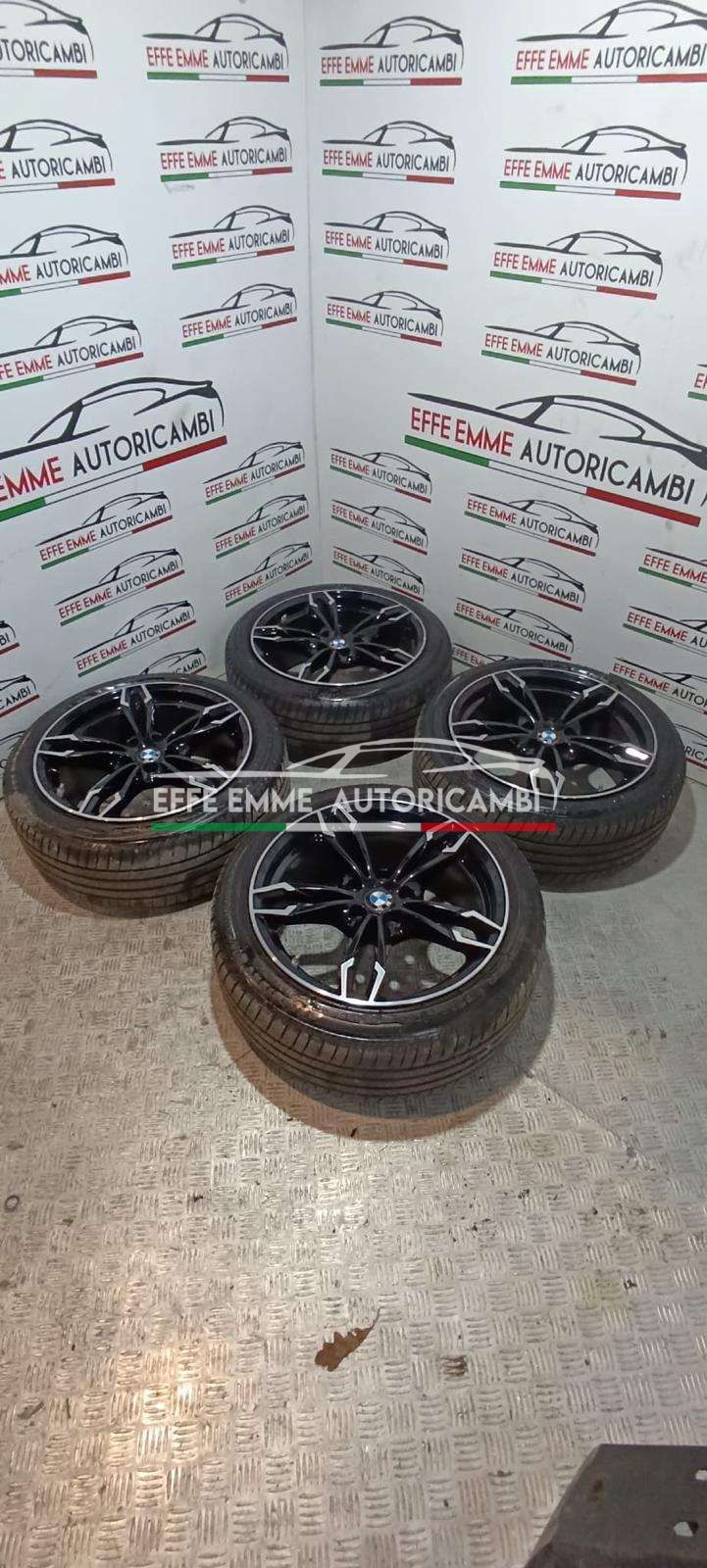 CERCHI IN LEGA BMW MISURA 225/45/ R18 95Y DOT.15-25 GOMME AL 85%