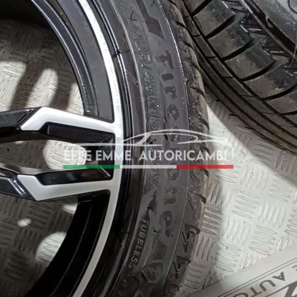 CERCHI IN LEGA BMW MISURA 225/45/ R18 95Y DOT.15-25 GOMME AL 85%