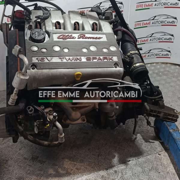 MOTORE E CAMBIO ALFA ROMEO 147 1.6 B TWIN SPARK SIGLA MOTORE AR37203
