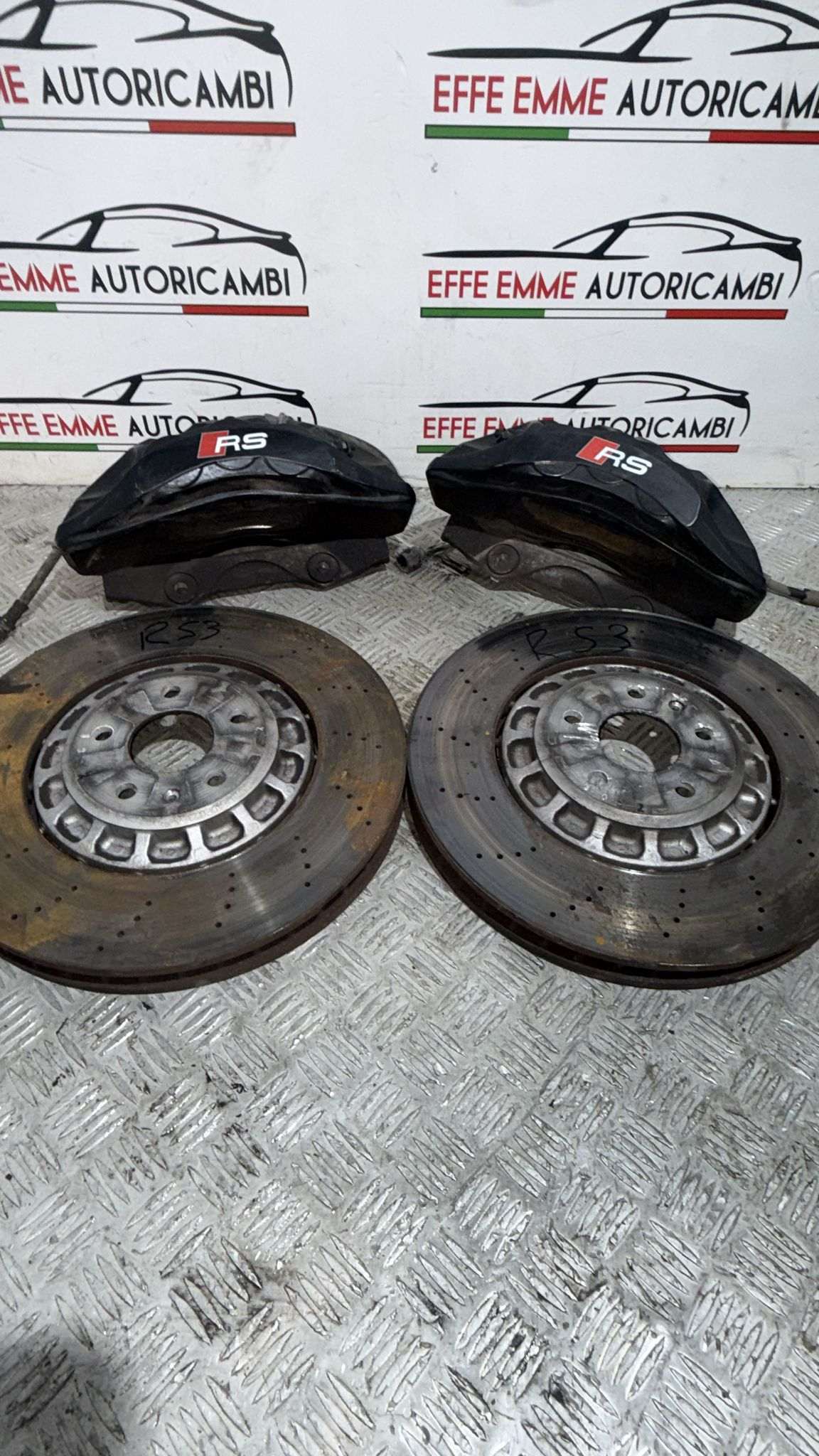 IMPIANTO FRENANTE ANTERIORE AUDI RS3 8Y