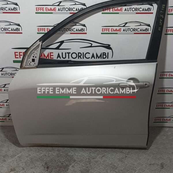 PORTA PORTIERA SPORTELLO ANTERIORE SINISTRA SX TOYOTA RAV 4 4 SERIE ANNO 2008 COLORE GRIGIO