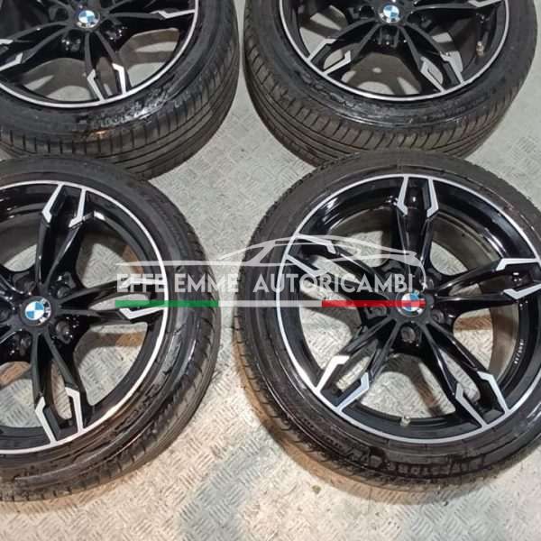 CERCHI IN LEGA BMW MISURA 225/45/ R18 95Y DOT.15-25 GOMME AL 85%