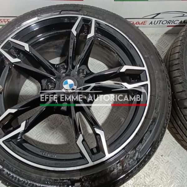 CERCHI IN LEGA BMW MISURA 225/45/ R18 95Y DOT.15-25 GOMME AL 85%