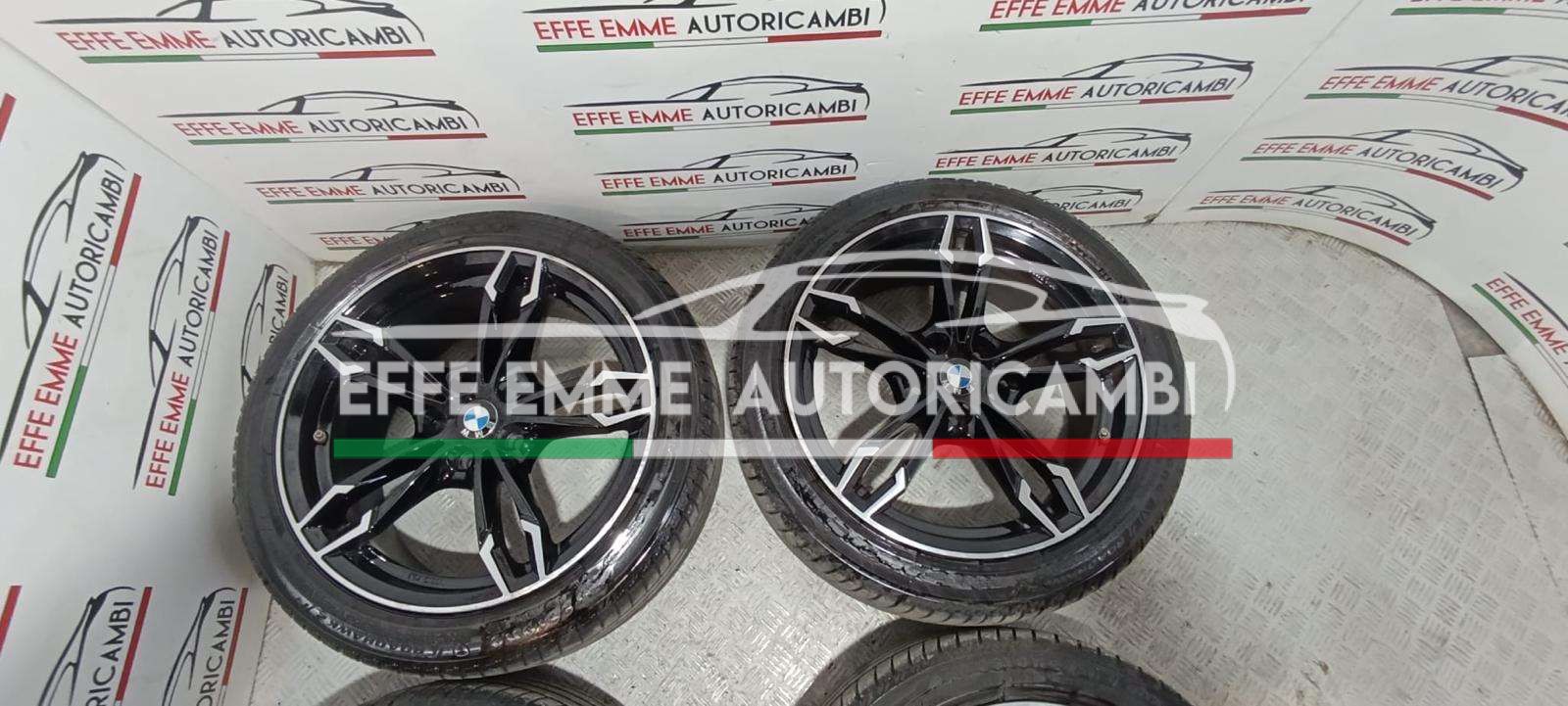 CERCHI IN LEGA BMW MISURA 225/45/ R18 95Y DOT.15-25 GOMME AL 85%