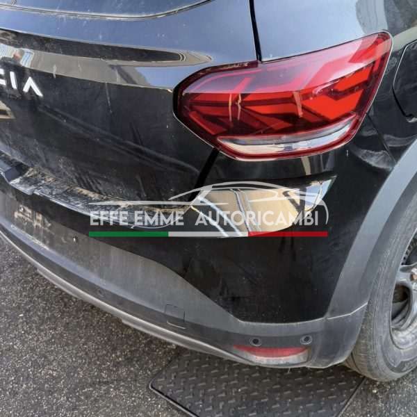 PARAURTI POSTERIORE DACIA SANDERO STEPWAY 2024 COLORE NERO